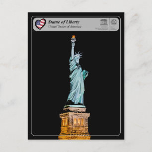 UNESCO WHS - Vrijheidsbeeld Briefkaart