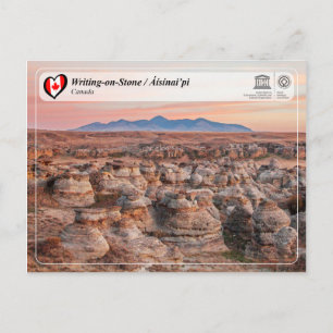 UNESCO WHS - Writing-on-Stone / Áísínai'pi Briefkaart