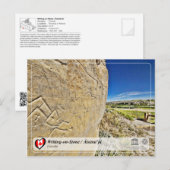 UNESCO WHS - Writing-on-Stone / Áísínai'pi Briefkaart (Voorkant / Achterkant)