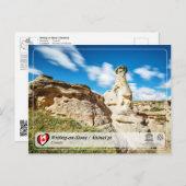 UNESCO WHS - Writing-on-Stone / Áísínai'pi Briefkaart (Voorkant / Achterkant)