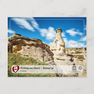 UNESCO WHS - Writing-on-Stone / Áísínai'pi Briefkaart