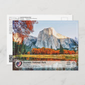 UNESCO WHS - Yosemite NP - Briefkaart El Capitan (Voorkant / Achterkant)