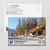 UNESCO WHS - Yosemite NP - Tioga Pass Briefkaart (Voorkant / Achterkant)