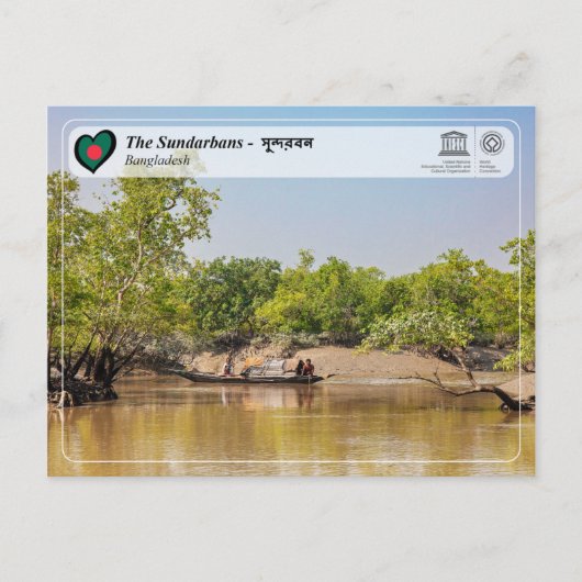 UNESCO WHV - De Sundarbans Briefkaart (Voorkant)