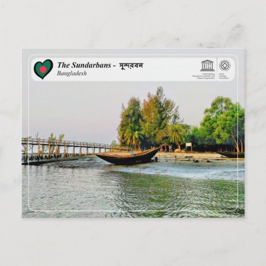UNESCO WHV - De Sundarbans Briefkaart (Voorkant)