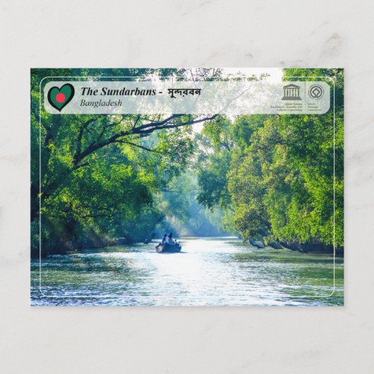 UNESCO WHV - De Sundarbans Briefkaart (Voorkant)