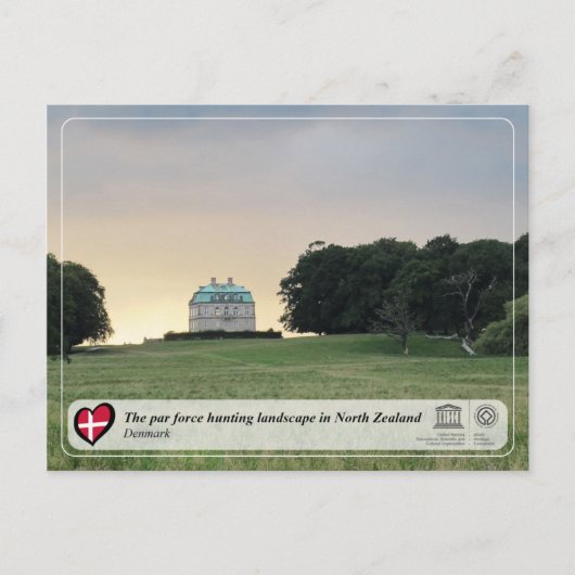 UNESCO WHV - Het partieel jachtlandschap Briefkaart (Voorkant)