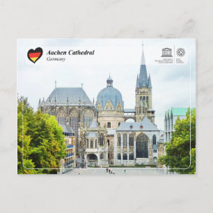 UNESCO WHV - kathedraal van Aken Briefkaart