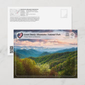 UNESCO WHV - Nationaal Park Grote Smoky Mountains Briefkaart (Voorkant / Achterkant)