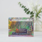 UNESCO WHV - Nationaal Park Grote Smoky Mountains Briefkaart (Staand voorkant)