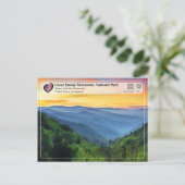 UNESCO WHV - Nationaal Park Grote Smoky Mountains Briefkaart (Staand voorkant)