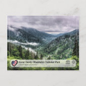 UNESCO WHV - Nationaal Park Grote Smoky Mountains Briefkaart (Voorkant)