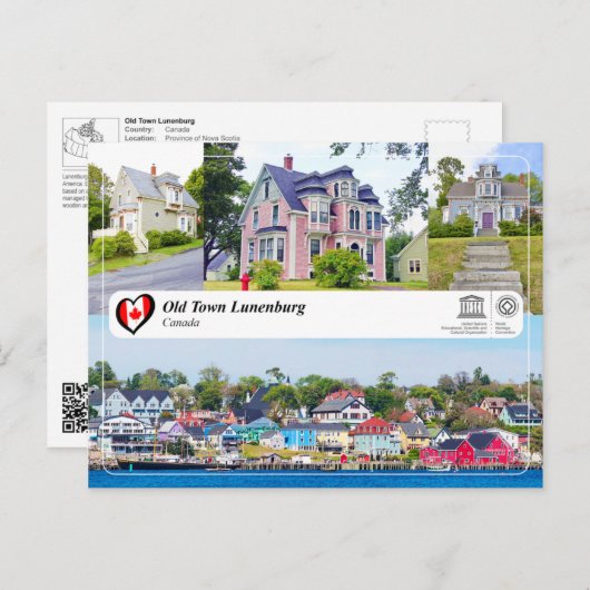 UNESCO WHV - Oude stad Lunenburg Briefkaart (Voorkant / Achterkant)