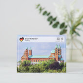 UNESCO WHV - Speyer Cathedraal Briefkaart (Staand voorkant)