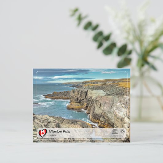 UNESCO WHV - verkeerd punt Briefkaart (Staand voorkant)