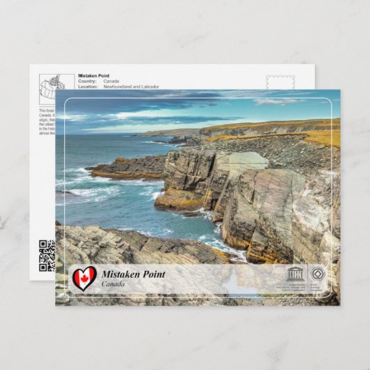 UNESCO WHV - verkeerd punt Briefkaart (Voorkant / Achterkant)