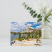 UNESCO - Yosemite NP - Cathedraal Peak Briefkaart (Staand voorkant)