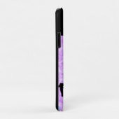 Uneven Bars Persoonlijke naam Blauw / Paars Case-Mate iPhone Case (Achterkant/rechts)