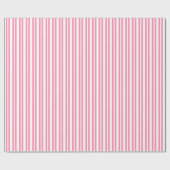 Uneven Stripe #2 White Stripe Cadeaupapier (Vlak)