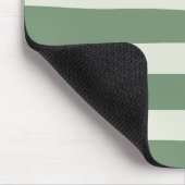 Uneven Stripes - groen Muismat (Hoek)