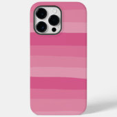 Uneven Stripes - Roze Case-Mate iPhone Case (Achterkant)