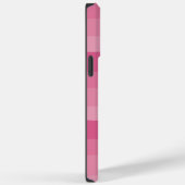 Uneven Stripes - Roze Case-Mate iPhone Case (Achterkant / Rechts)