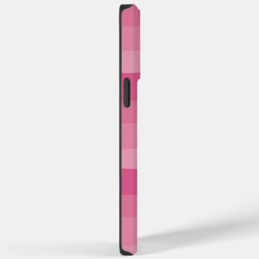 Uneven Stripes - Roze Case-Mate iPhone Case (Achterkant / Rechts)