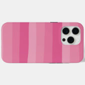 Uneven Stripes - Roze Case-Mate iPhone Case (Achterkant (horizontaal))