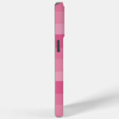 Uneven Stripes - Roze Case-Mate iPhone Case (Achterkant / Rechts)
