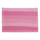 Uneven Stripes - Roze Kussensloop (Achterkant-Rechts)