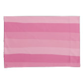 Uneven Stripes - Roze Kussensloop (Voorkant-Rechts)