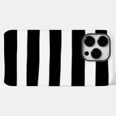 Uneven Stripes - zwart en wit Case-Mate iPhone Case (Achterkant (horizontaal))