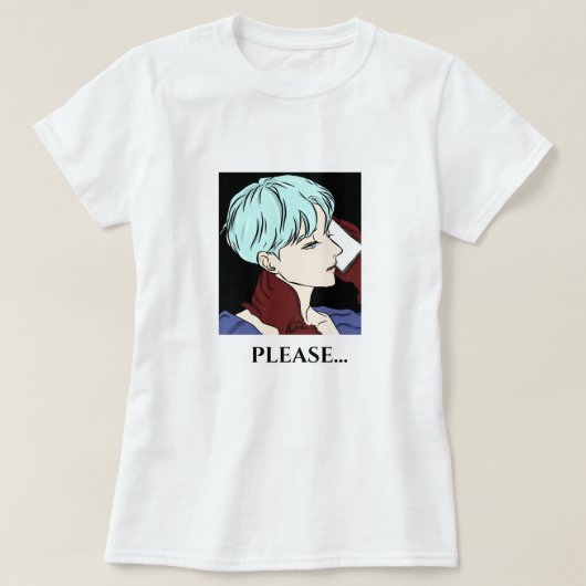 Unexpected regret  t-shirt (Design voorkant)