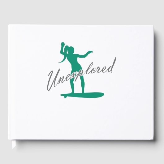 unexplored surfing gastenboek (Voorkant)