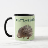 Unf**kwithable Porcupine Mok (Links)