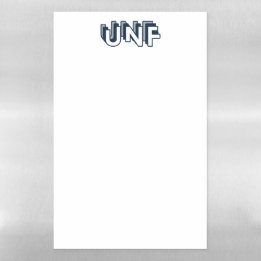 UNF - Universiteit van North Florida Magnetisch Uitwisbaar Vel