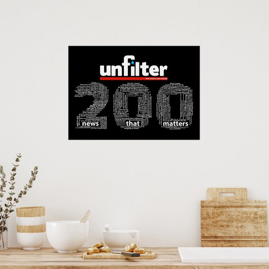 Unfilter 200 Poster (Keuken)