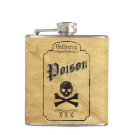 Unfiltered Poison - Donkere Gotische Humor Heupfles