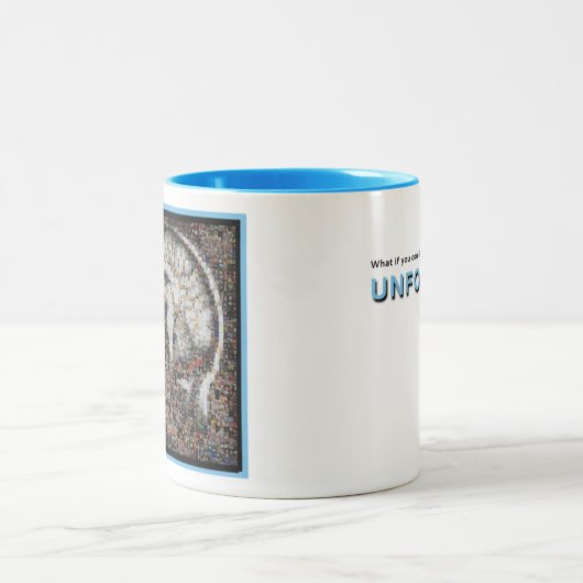 "Unforgettable" MRI-Mok Tweekleurige Koffiemok (Center)