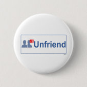 UNFRIEND Facebook Ronde Button 5,7 Cm (Voorkant)