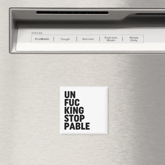 Unfu*Intrekbaar Magneet (Insitu (Vaatwasser))