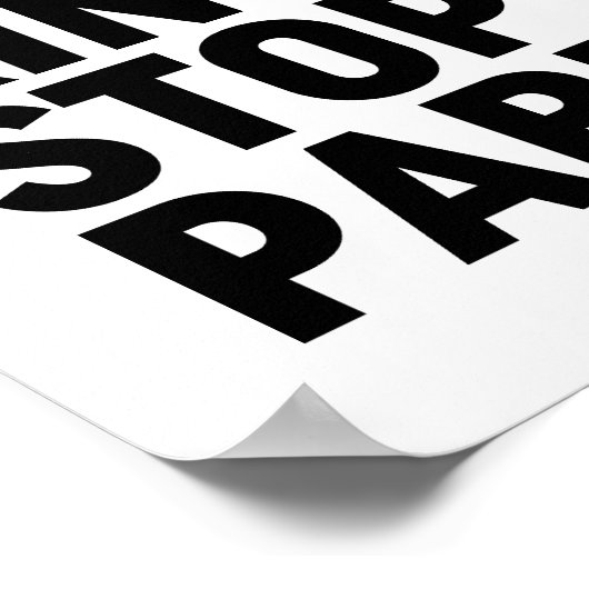 Unfu*Intrekbaar Poster (Hoek)