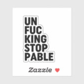 Unfu*Intrekbaar Sticker (Vel)