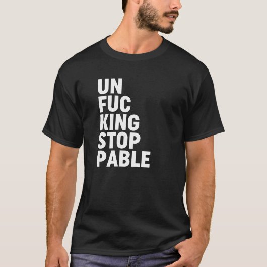 Unfu*Intrekbaar T-shirt (Voorkant)