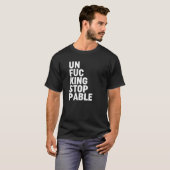 Unfu*Intrekbaar T-shirt (Voorkant volledig)