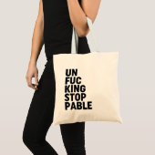 Unfu*Intrekbaar Tote Bag (Voorkant (product))