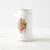 Unger Family Crest Bierpul (Voorkant links)
