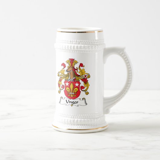Unger Family Crest Bierpul (Rechts)
