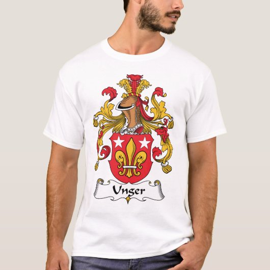 Unger Family Crest T-shirt (Voorkant)