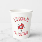 Unger Varagan Papieren Beker (Achterkant)